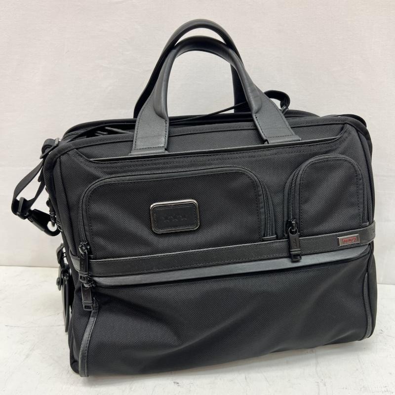 トゥミ TUMI ブリーフケース、書類かばん ブリーフケース、書類かばん ALPHA3 2WAY エクスパンダブル ブリーフケース 26303141 - 黒 / ブラック / black メンズ USED 古着 中古 50160213