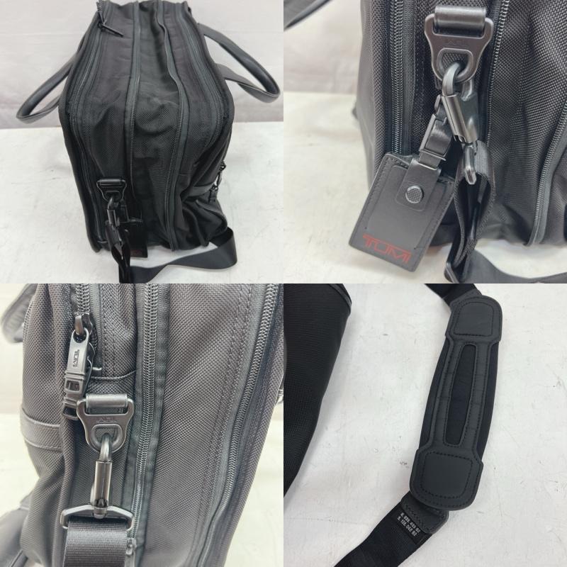 トゥミ TUMI ブリーフケース、書類かばん ブリーフケース、書類かばん ALPHA3 2WAY エクスパンダブル ブリーフケース 26303141 - 黒 / ブラック / black メンズ USED 古着 中古 50160213