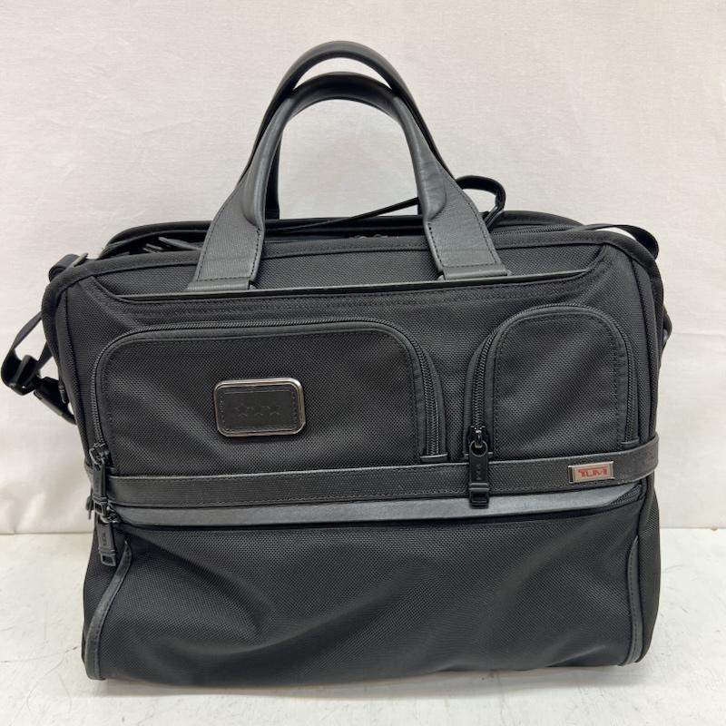 トゥミ TUMI ブリーフケース、書類かばん ブリーフケース、書類かばん ALPHA3 2WAY エクスパンダブル ブリーフケース 26303141 - 黒 / ブラック / black メンズ USED 古着 中古 50160213