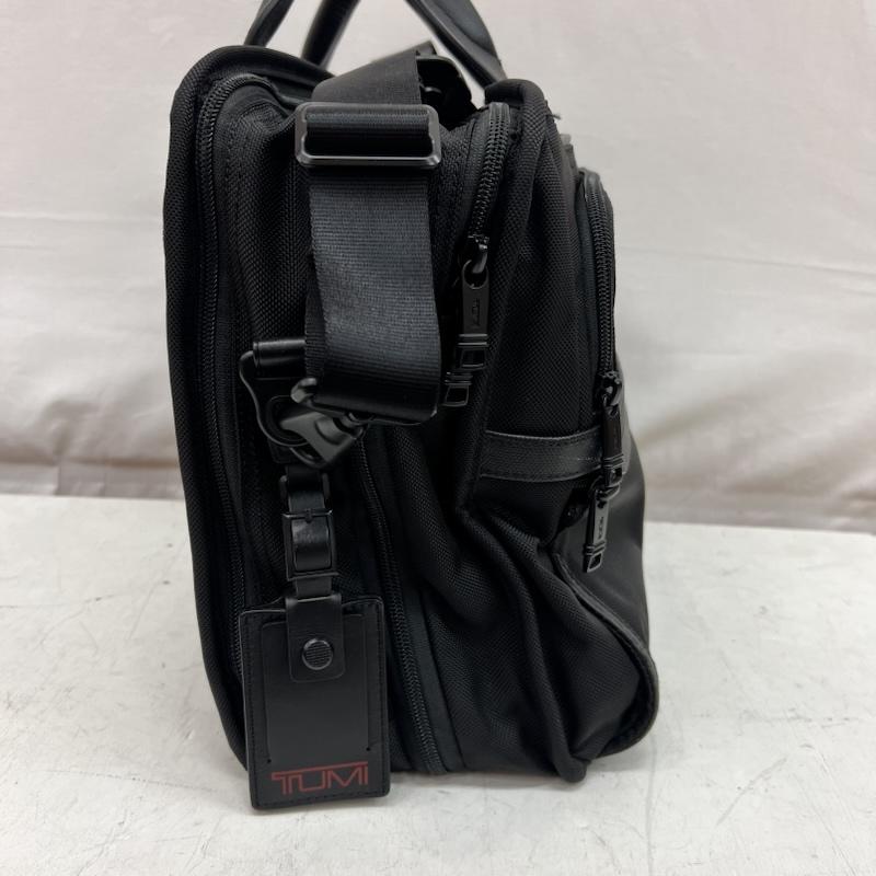 トゥミ TUMI ブリーフケース、書類かばん ブリーフケース、書類かばん ALPHA3 2WAY エクスパンダブル ブリーフケース 26303141 - 黒 / ブラック / black メンズ USED 古着 中古 50160213