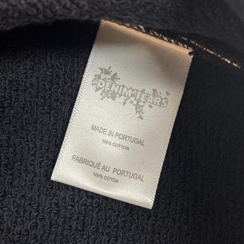 デニムティアーズ DENIM TEARS パーカー 長袖 Cotton Wreath Hoodie フラワー プリント スウェット プルオーバー パーカ S 黒 / ブラック / black メンズ USED 古着 中古 50160224