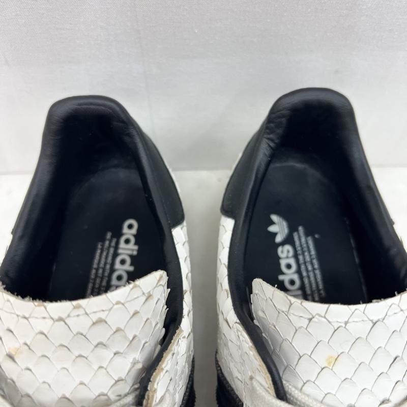 アディダス adidas スニーカー スニーカー スネーク パイソン 型押し スーパースター 80s S75836 28.0cm 白 / ホワイト / white X 黒 / ブラック / black メンズ USED 古着 中古 50160228