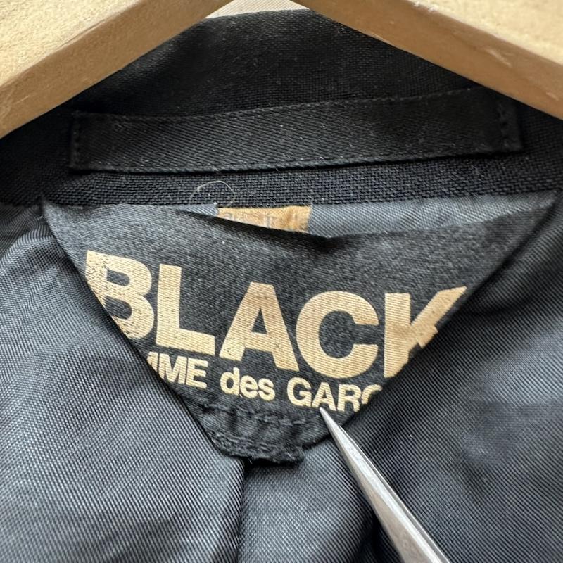 ブラックコムデギャルソン BLACK COMME des GARCONS ジャケット、上着 ジャケット、ブレザー 3B 縮絨 テーラード ジャケット - 黒 / ブラック / black メンズ USED 古着 中古 50160229