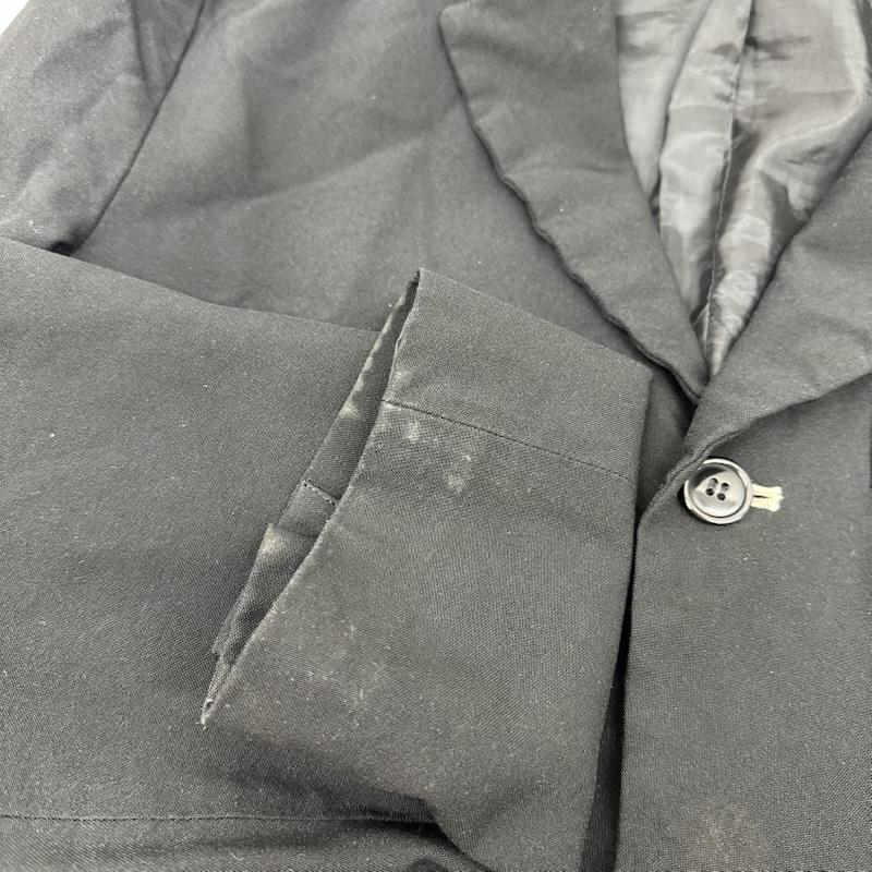 ブラックコムデギャルソン BLACK COMME des GARCONS ジャケット、上着 ジャケット、ブレザー 3B 縮絨 テーラード ジャケット - 黒 / ブラック / black メンズ USED 古着 中古 50160229