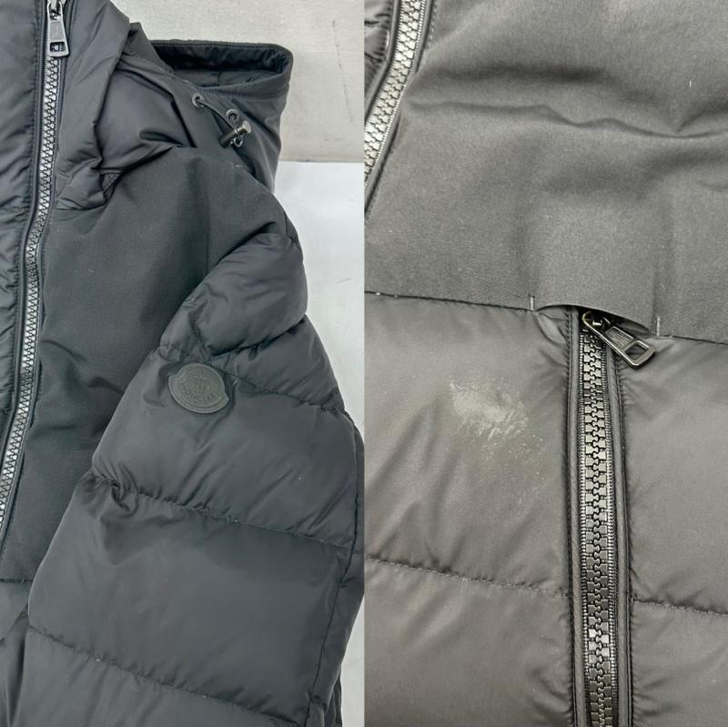 モンクレール MONCLER ジャケット、上着 ダウンジャケット LAVEDA ナイロン ダウン ジャケット E20914031985 0 黒 / ブラック / black メンズ USED 古着 中古 50160230