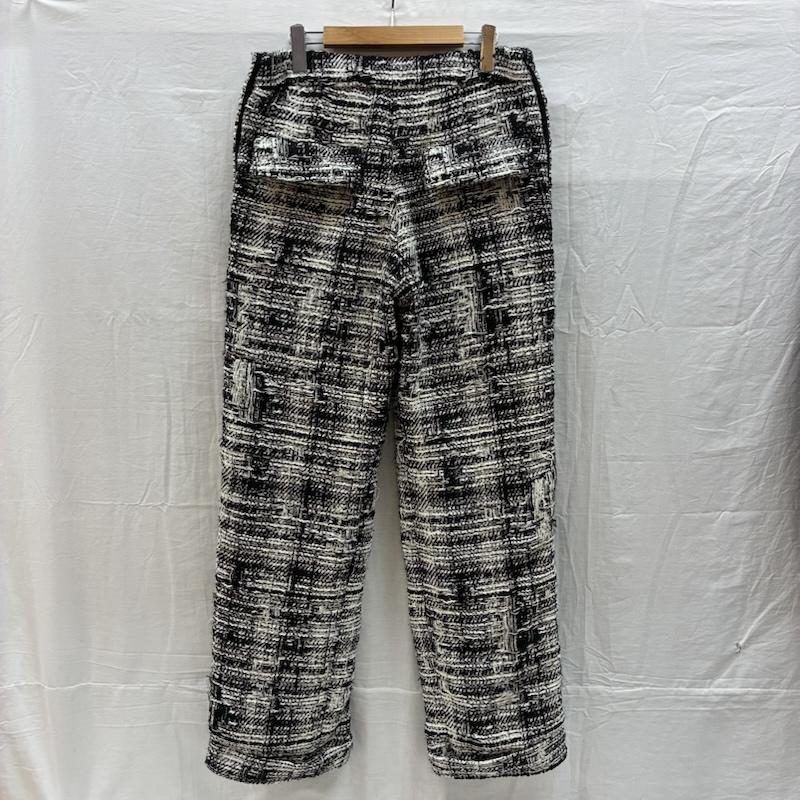 アミリ AMIRI ボトムス ボトムス ツイード スキー パンツ サイド ジップ スナップボタン 48 メンズ USED 古着 中古 50160241