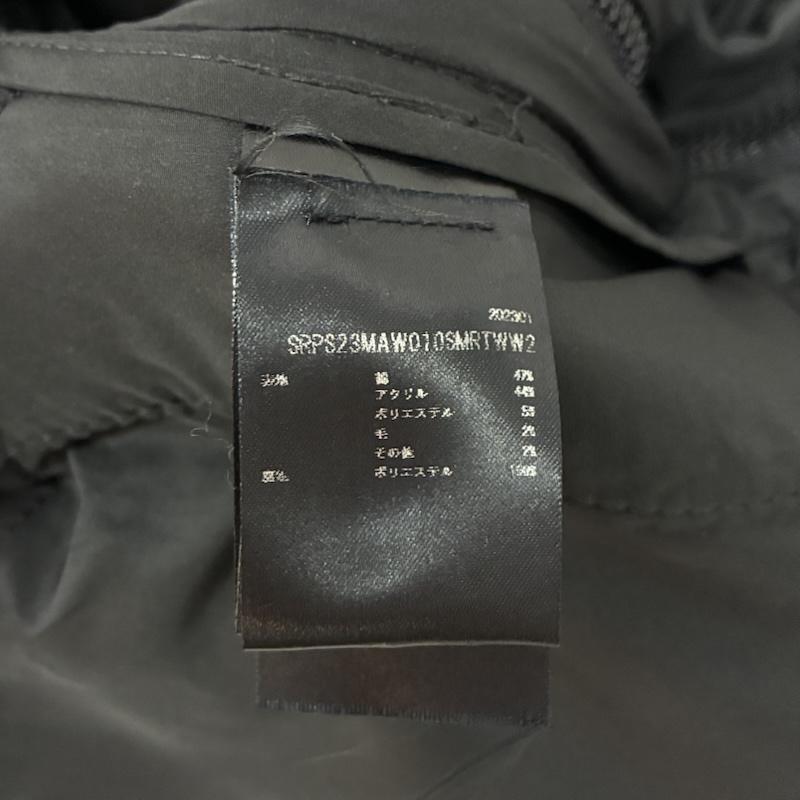 アミリ AMIRI ボトムス ボトムス ツイード スキー パンツ サイド ジップ スナップボタン 48 メンズ USED 古着 中古 50160241