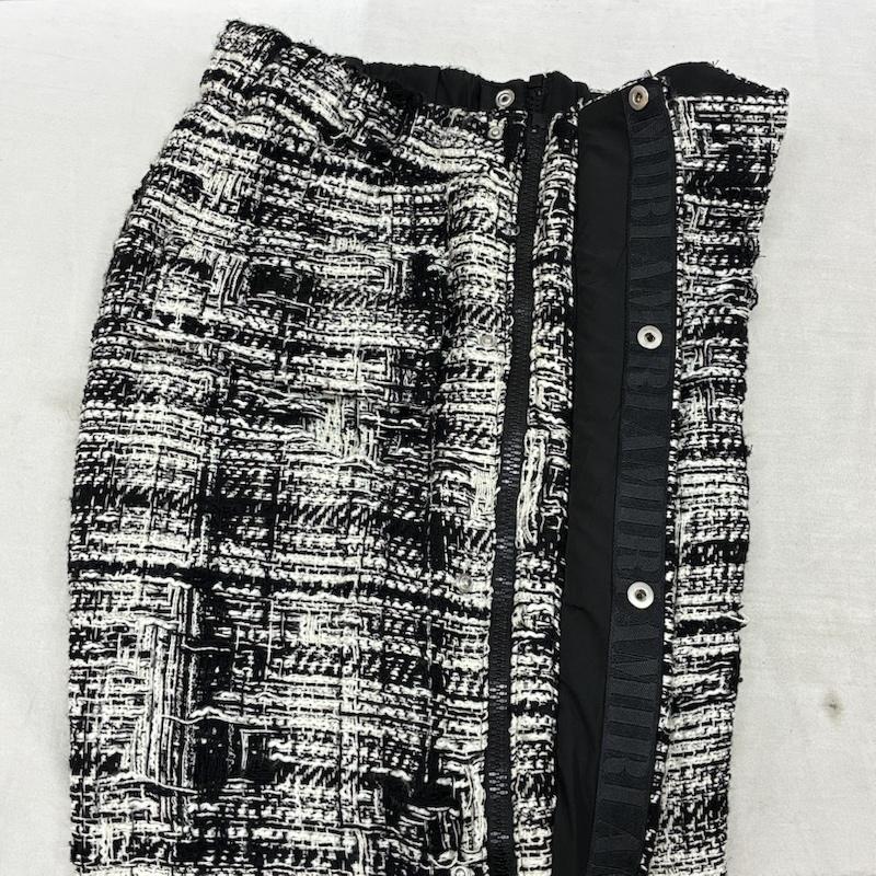 アミリ AMIRI ボトムス ボトムス ツイード スキー パンツ サイド ジップ スナップボタン 48 メンズ USED 古着 中古 50160241