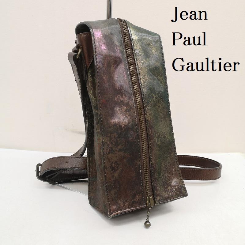 ジャンポールゴルチエ Jean Paul Gaultier ショルダーバッグ ショルダーバッグ 90s Vサイバー 分解 ショルダー バッグ 玉虫色 - レディース USED 古着 中古 50160243