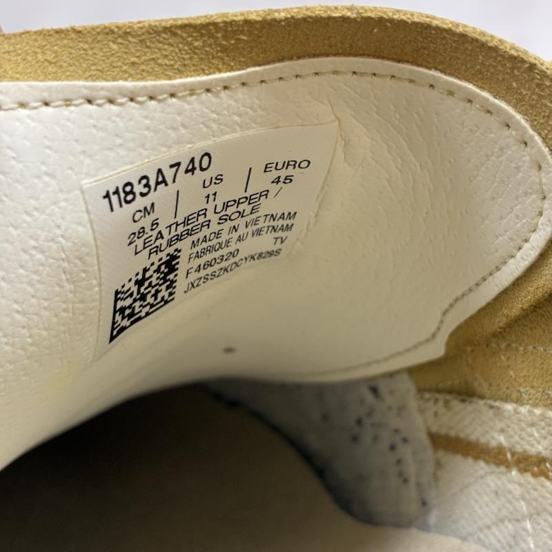 オニツカタイガー ONITSUKA TIGER スニーカー スニーカー MEXICO 66 SD メキシコ ピュアゴールド ローカット スニーカー 28.5cm メンズ USED 古着 中古 50160248
