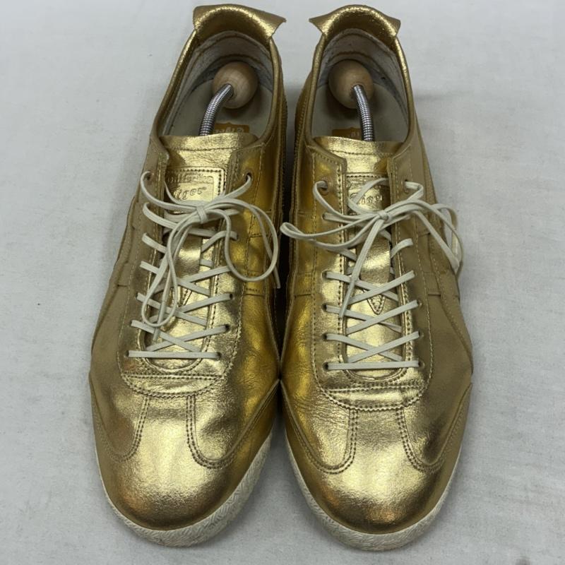 オニツカタイガー ONITSUKA TIGER スニーカー スニーカー MEXICO 66 SD メキシコ ピュアゴールド ローカット スニーカー 28.5cm メンズ USED 古着 中古 50160248