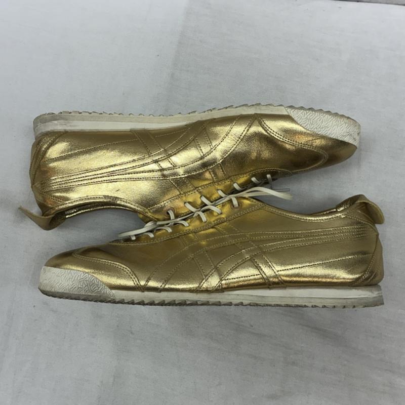オニツカタイガー ONITSUKA TIGER スニーカー スニーカー MEXICO 66 SD メキシコ ピュアゴールド ローカット スニーカー 28.5cm メンズ USED 古着 中古 50160248