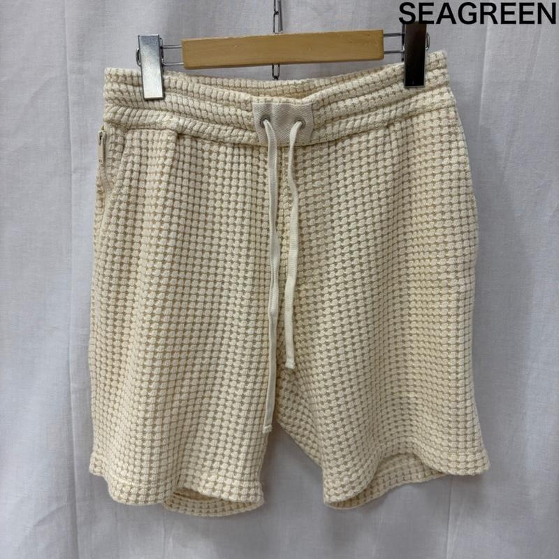 シーグリーン Seagreen パンツ ショートパンツ MSEA24S5043-S Big Waffle Shorts cream SIZE:1 1 無地 アイボリー / アイボリー / メンズ USED 古着 中古 50160267