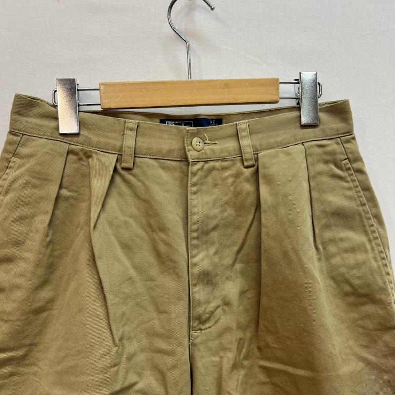 ポロバイラルフローレン Polo by RALPH LAUREN パンツ ショートパンツ 90s TYLER SHORT ポロチノ タック ショート パンツ 30インチ ベージュ / ベージュ / beige メンズ USED 古着 中古 50160287