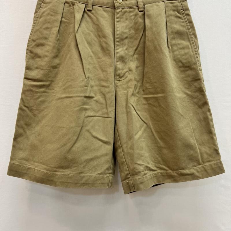 ポロバイラルフローレン Polo by RALPH LAUREN パンツ ショートパンツ 90s TYLER SHORT ポロチノ タック ショート パンツ 30インチ ベージュ / ベージュ / beige メンズ USED 古着 中古 50160287