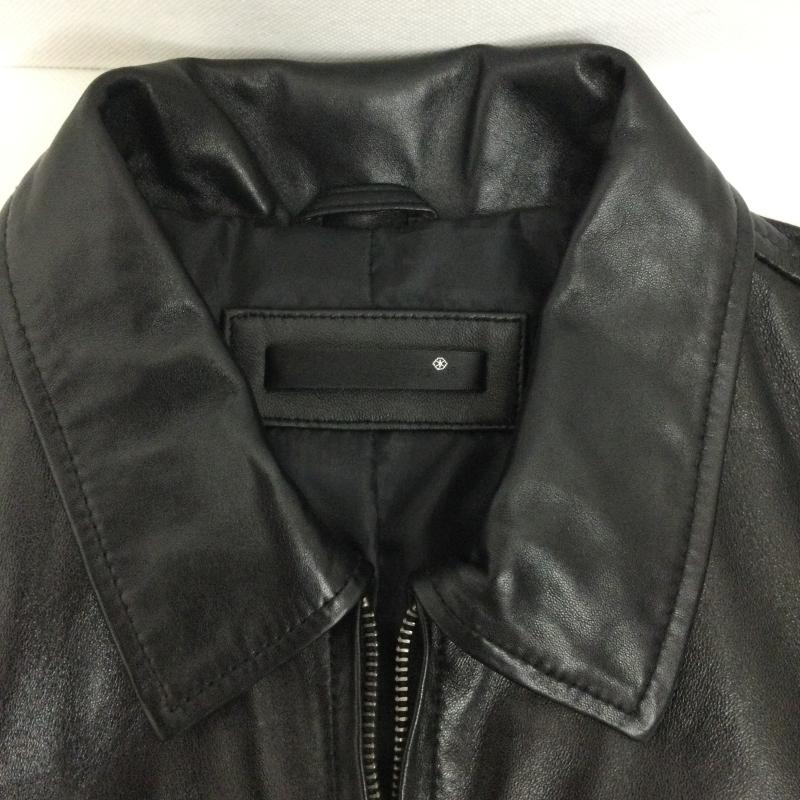 リューグーレザーズ Liugoo Leathers ジャケット、上着 レザージャケット Liugoo Leathers 本革 レザースカジャン メンズ リューグーレザーズ 龍刺繍 虎刺繍 L 刺繍 黒 / ブラック / black メンズ USED 古着 中古 50160300
