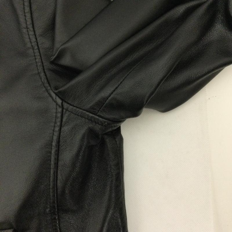リューグーレザーズ Liugoo Leathers ジャケット、上着 レザージャケット Liugoo Leathers 本革 レザースカジャン メンズ リューグーレザーズ 龍刺繍 虎刺繍 L 刺繍 黒 / ブラック / black メンズ USED 古着 中古 50160300
