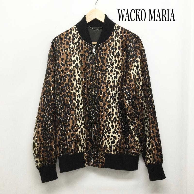 ワコマリア WACKO MARIA ジャケット、上着 ジャンパー、ブルゾン ワコマリア レオパード スカジャン M ヒョウ柄・レオパード柄 茶 / ブラウン / brown メンズ USED 古着 中古 50160302