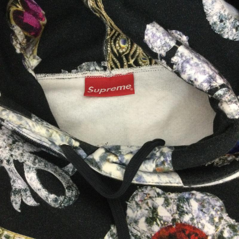 シュプリーム Supreme パーカー 長袖 シュプリーム Supreme Jewels Hooded Sweatshirt パーカー ブラック S 総柄 黒 / ブラック / black メンズ USED 古着 中古 50160303
