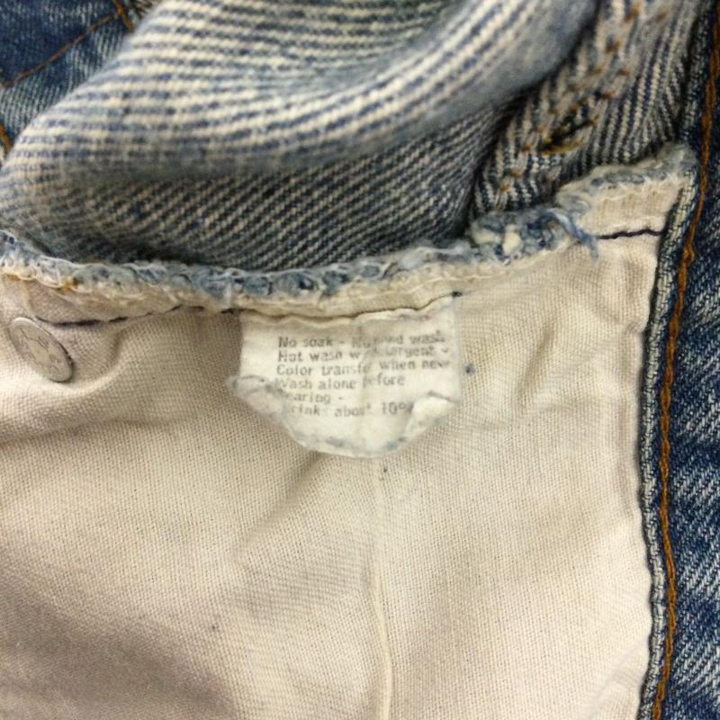 リーバイス Levi s パンツ デニム、ジーンズ Levi s リーバイス 2501-0117 デニムパンツ ロングレングスモデル 刻印524 36インチ 無地 インディゴ / インディゴ / Indigo メンズ USED 古着 中古 50160305
