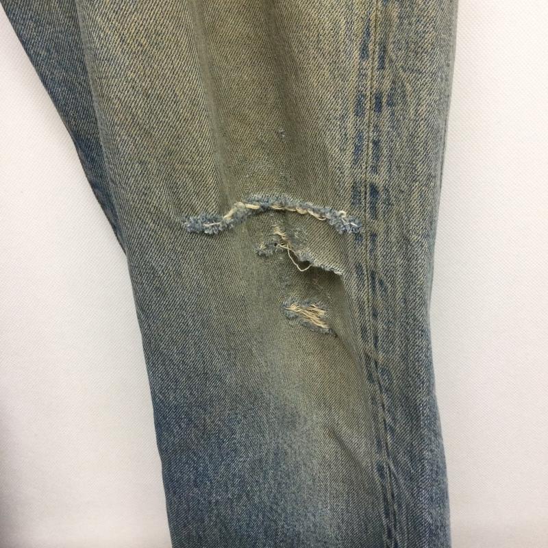 リーバイス Levi s パンツ デニム、ジーンズ Levi s リーバイス 2501-0117 デニムパンツ ロングレングスモデル 刻印524 36インチ 無地 インディゴ / インディゴ / Indigo メンズ USED 古着 中古 50160305