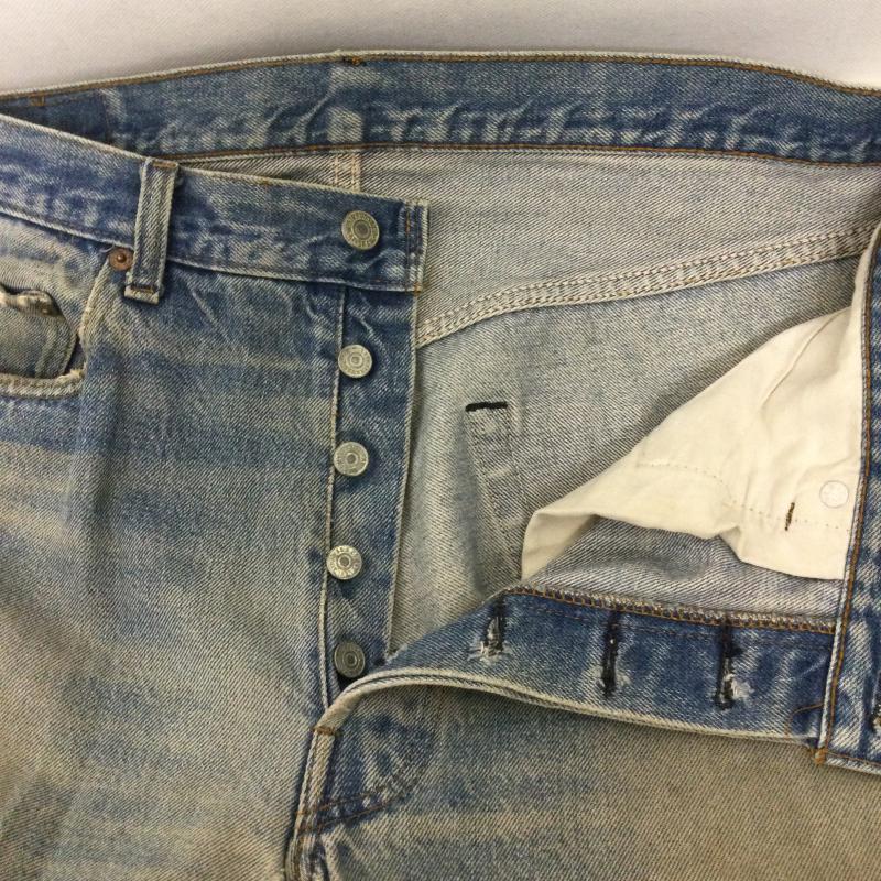 リーバイス Levi s パンツ デニム、ジーンズ Levi s リーバイス 2501-0117 デニムパンツ ロングレングスモデル 刻印524 36インチ 無地 インディゴ / インディゴ / Indigo メンズ USED 古着 中古 50160305