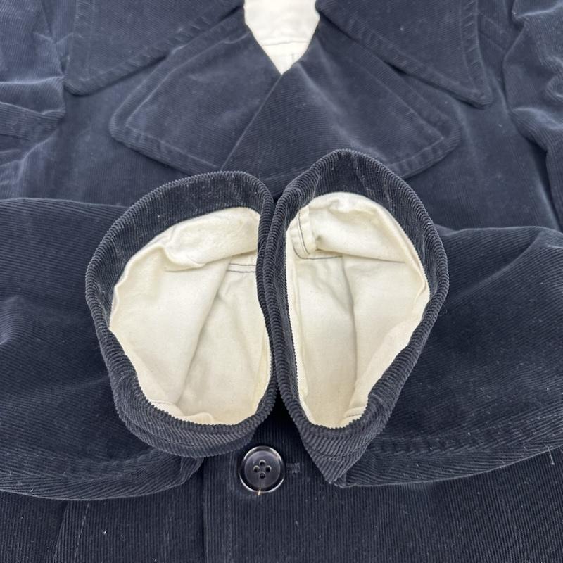 ジュンヤワタナベコムデギャルソンマン JUNYA WATANABE COMME des GARCONS MAN コート ピーコート 02AW コーデュロイ ピーコート YG-C030 M 黒 / ブラック / black メンズ USED 古着 中古 50160309