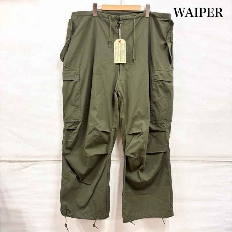 古着 USED パンツ ワークパンツ、ペインターパンツ WAIPER.inc ワイパー 米軍 M-51 フィールド カーゴパンツ WP1081 ミリタリー TARONジップ L 無地 カーキ / カーキ / khaki メンズ USED 古着 中古 50160319