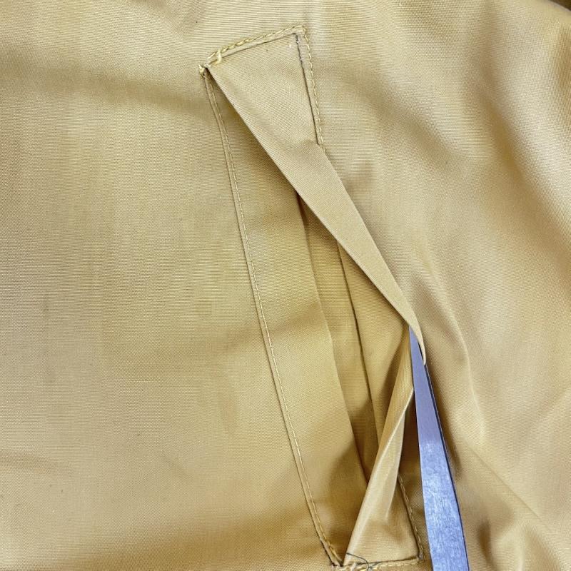ＵＳフルギ US古着 ジャケット、上着 ジャケット、ブレザー 70s 80s permanent press スイングトップ 片爪 ジップ XL 無地 黄 / イエロー / yellow メンズ USED 古着 中古 50160322