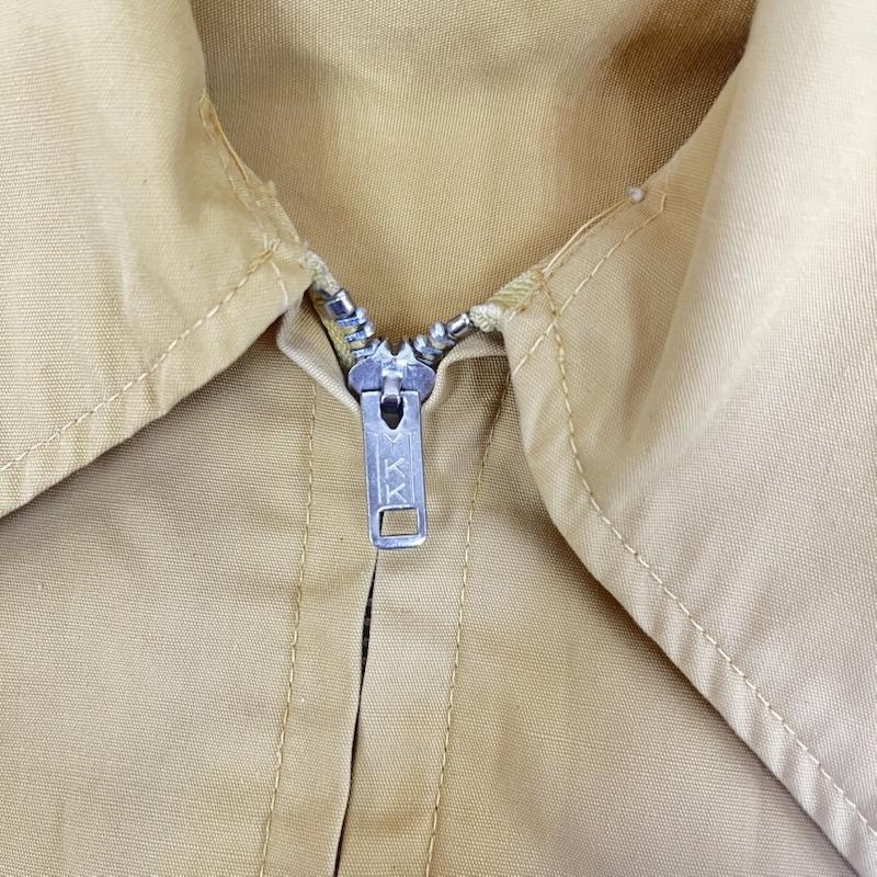 ＵＳフルギ US古着 ジャケット、上着 ジャケット、ブレザー 70s 80s permanent press スイングトップ 片爪 ジップ XL 無地 黄 / イエロー / yellow メンズ USED 古着 中古 50160322