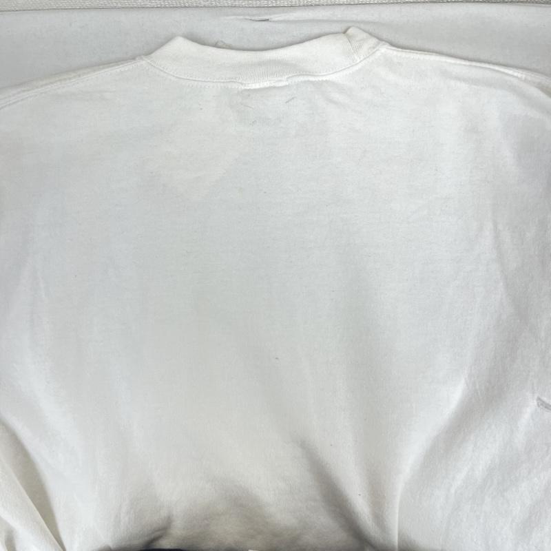 ディズニー Disney トレーナー 長袖 90s Vintage disney store ミッキーマウス スウェット L プリント 白 / ホワイト / white メンズ USED 古着 中古 50160328