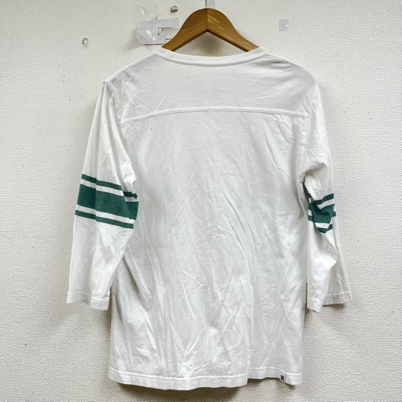 ヒステリックグラマー HYSTERIC GLAMOUR カットソー 七分袖 フットボール Tシャツ 7分袖カットソー プリント プリント 白 / ホワイト / white メンズ USED 古着 中古 50160329