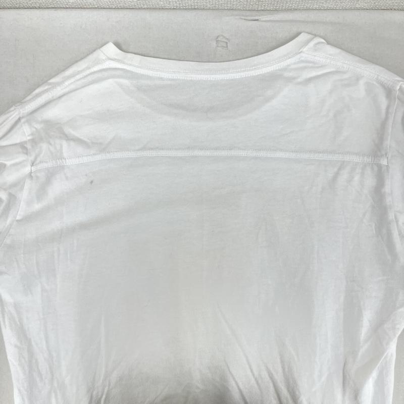 ヒステリックグラマー HYSTERIC GLAMOUR カットソー 七分袖 フットボール Tシャツ 7分袖カットソー プリント プリント 白 / ホワイト / white メンズ USED 古着 中古 50160329