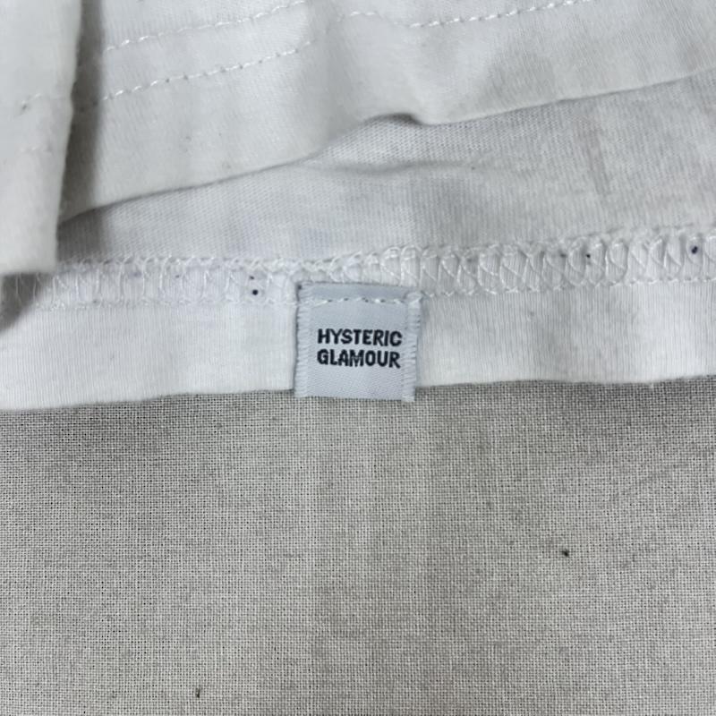 ヒステリックグラマー HYSTERIC GLAMOUR カットソー 七分袖 フットボール Tシャツ 7分袖カットソー プリント プリント 白 / ホワイト / white メンズ USED 古着 中古 50160329
