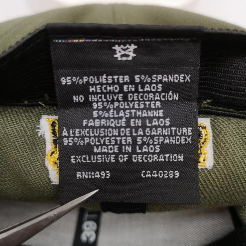 ニューエラ NEW ERA 帽子 キャップ 2023 軍隊記念 モデル アームド フォーシズ デー エンゼルス キャップ L/XL - オリーブグリーン / オリーブグリーン / メンズ USED 古着 中古 50160339