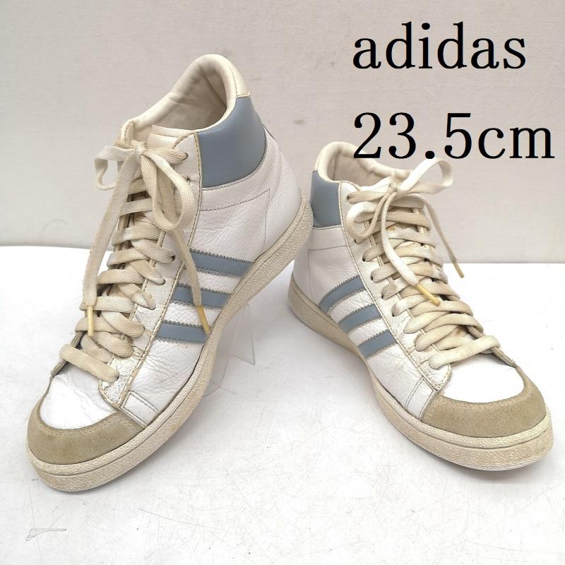 アディダス adidas スニーカー スニーカー JABBAR HI ジャバーハイスニーカー 553089 23.5cm 白 / ホワイト / white レディース USED 古着 中古 50160363