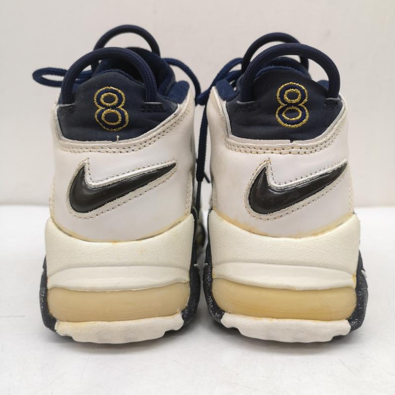 ナイキ NIKE スニーカー スニーカー 観賞用 AIR MORE UPTEMPO ナイキ エアモア アップテンポ 130108-441 25.5cm 紺 / ネイビー / navy メンズ USED 古着 中古 50160367