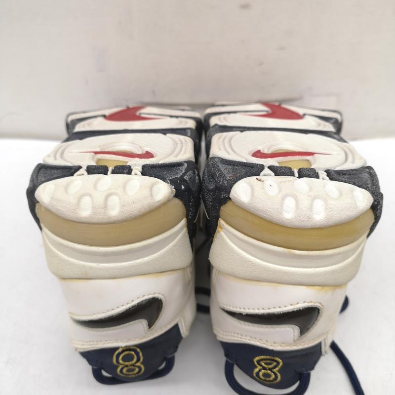 ナイキ NIKE スニーカー スニーカー 観賞用 AIR MORE UPTEMPO ナイキ エアモア アップテンポ 130108-441 25.5cm 紺 / ネイビー / navy メンズ USED 古着 中古 50160367