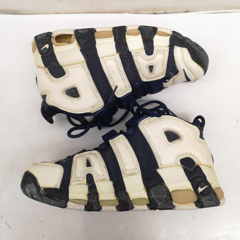 ナイキ NIKE スニーカー スニーカー 観賞用 AIR MORE UPTEMPO ナイキ エアモア アップテンポ 130108-441 25.5cm 紺 / ネイビー / navy メンズ USED 古着 中古 50160367