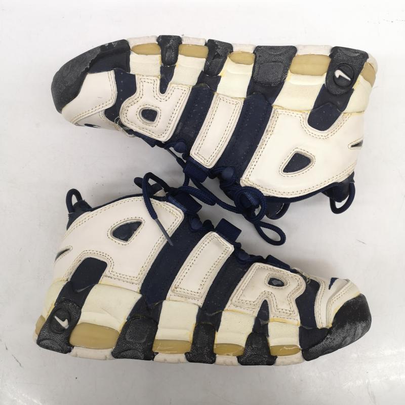ナイキ NIKE スニーカー スニーカー 観賞用 AIR MORE UPTEMPO ナイキ エアモア アップテンポ 130108-441 25.5cm 紺 / ネイビー / navy メンズ USED 古着 中古 50160367