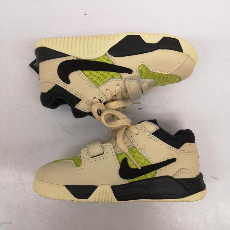 ナイキ NIKE スニーカー スニーカー Travis Scott TD Jordan Jumpman Jack TR CJ1 T-Rexx Bright Cactus fj2852-102 16.0cm ボーイズ USED 古着 中古 50160369