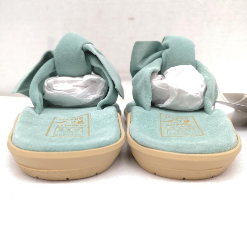アイランドスリッパ ISLAND SLIPPER サンダル サンダル HAWELE リボン フラット サンダル 23.5cm レディース USED 古着 中古 50160374