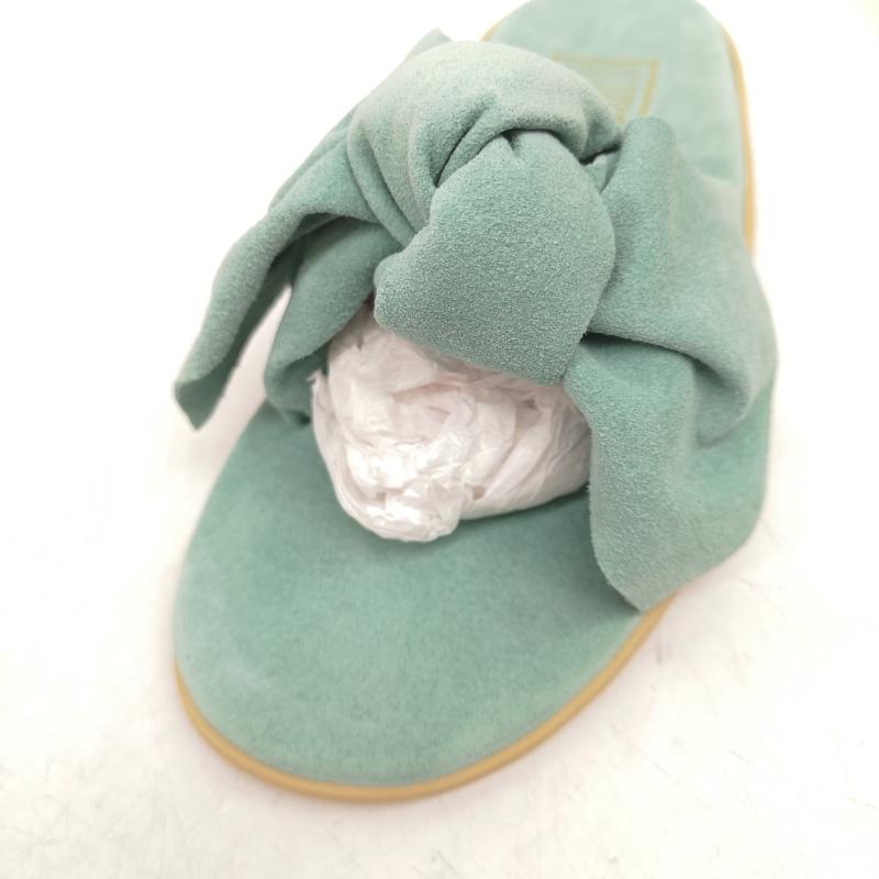 アイランドスリッパ ISLAND SLIPPER サンダル サンダル HAWELE リボン フラット サンダル 23.5cm レディース USED 古着 中古 50160374