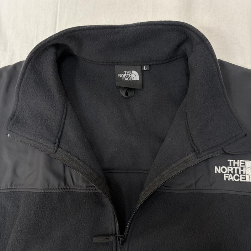 ザノースフェイス THE NORTH FACE ジャケット、上着 ジャンパー、ブルゾン フリース ジャケット マウンテンバーサマイクロジャケット NL22304 L 無地 X ロゴ、文字 黒 / ブラック / black メンズ USED 古着 中古 50160383