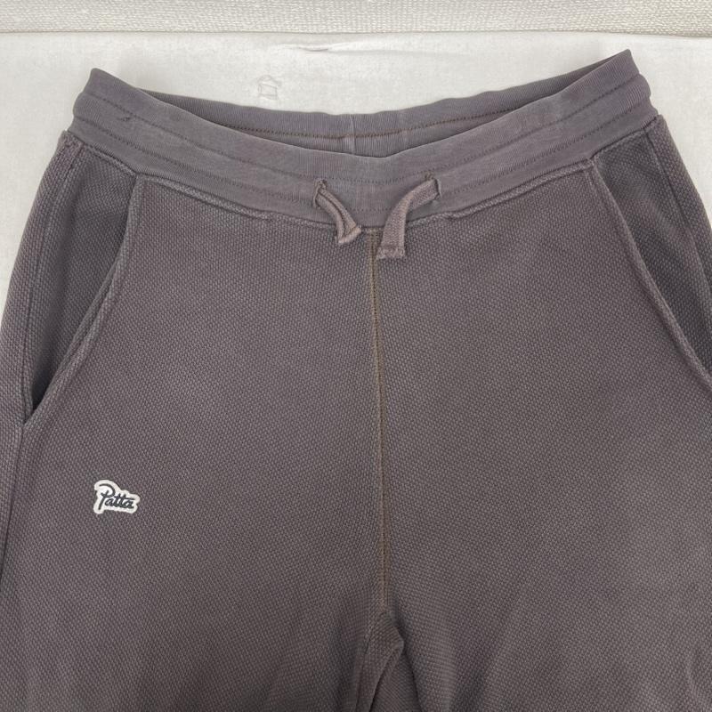 パタ Patta パンツ ワークパンツ、ペインターパンツ サーマル 生地 ロゴ刺繍 コットン スウェット ジョガー パンツ XL 茶 / ブラウン / brown メンズ USED 古着 中古 50160391