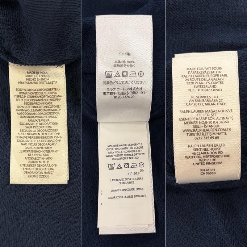 ポロラルフローレン POLO RALPH LAUREN シャツ、ブラウス 長袖 ボタンダウン クラシックフィット 長袖 tタータンチェックシャツ ポニー刺繡 ネルシャツ L チェック X ワンポイント X ロゴ、文字 X 刺繍 緑 / グリーン / green X 紺 / ネイビー / navy メンズ USED 古着 中古 50160407