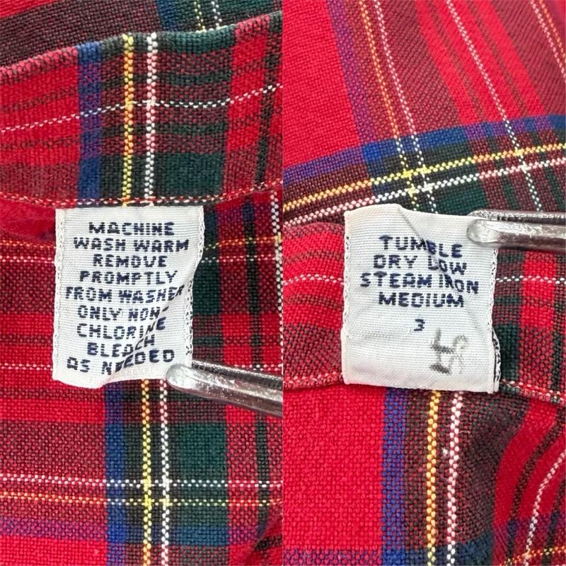ラルフローレン RALPHLAUREN シャツ、ブラウス 半袖 ボタンダウン 半袖 タータンチェックシャツ ポニー刺繡 M チェック X ワンポイント X ロゴ、文字 X 刺繍 赤 / レッド / red X 紺 / ネイビー / navy メンズ USED 古着 中古 50160421