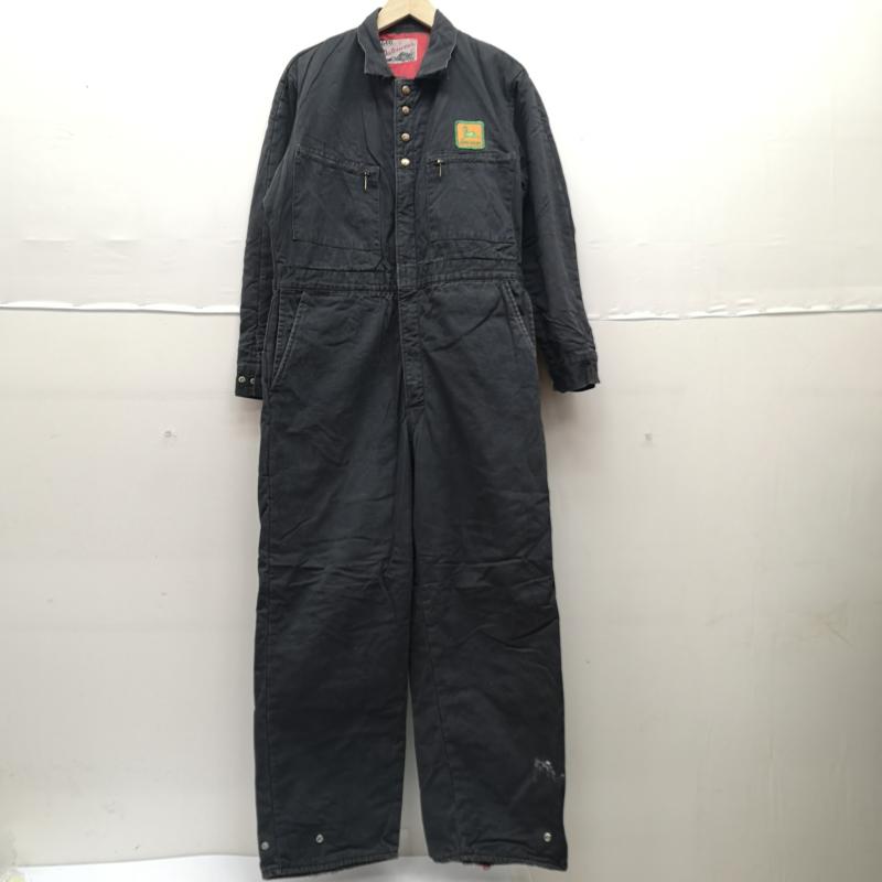 リー Lee サロペット・オーバーオール サロペット、オーバーオール 70s キルティング ライナー ジャンプスーツ つなぎ チャコールグレー / チャコールグレー / メンズ USED 古着 中古 50160439