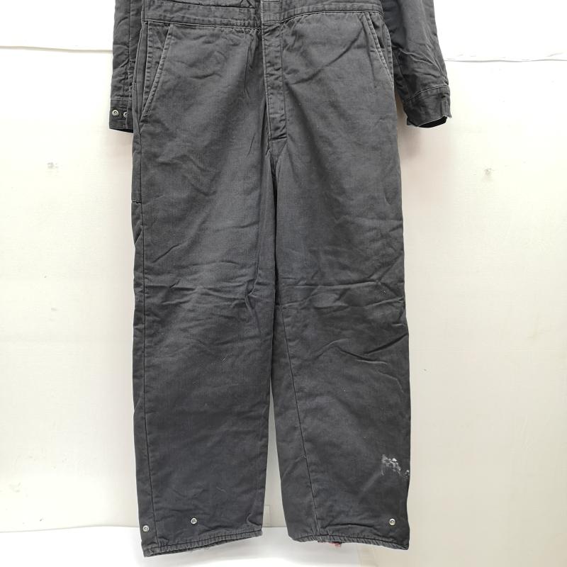 リー Lee サロペット・オーバーオール サロペット、オーバーオール 70s キルティング ライナー ジャンプスーツ つなぎ チャコールグレー / チャコールグレー / メンズ USED 古着 中古 50160439