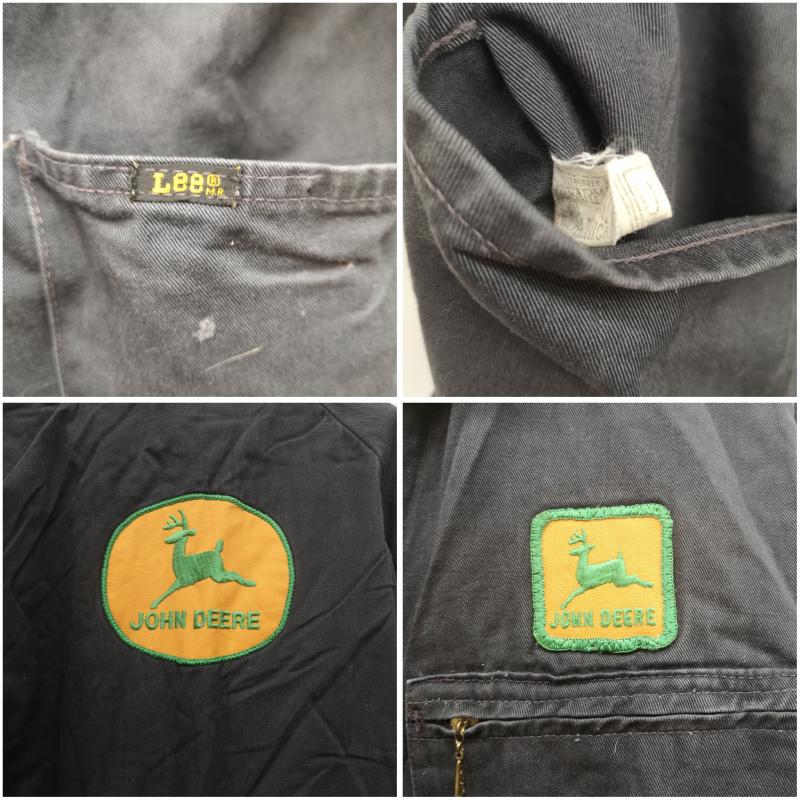 リー Lee サロペット・オーバーオール サロペット、オーバーオール 70s キルティング ライナー ジャンプスーツ つなぎ チャコールグレー / チャコールグレー / メンズ USED 古着 中古 50160439